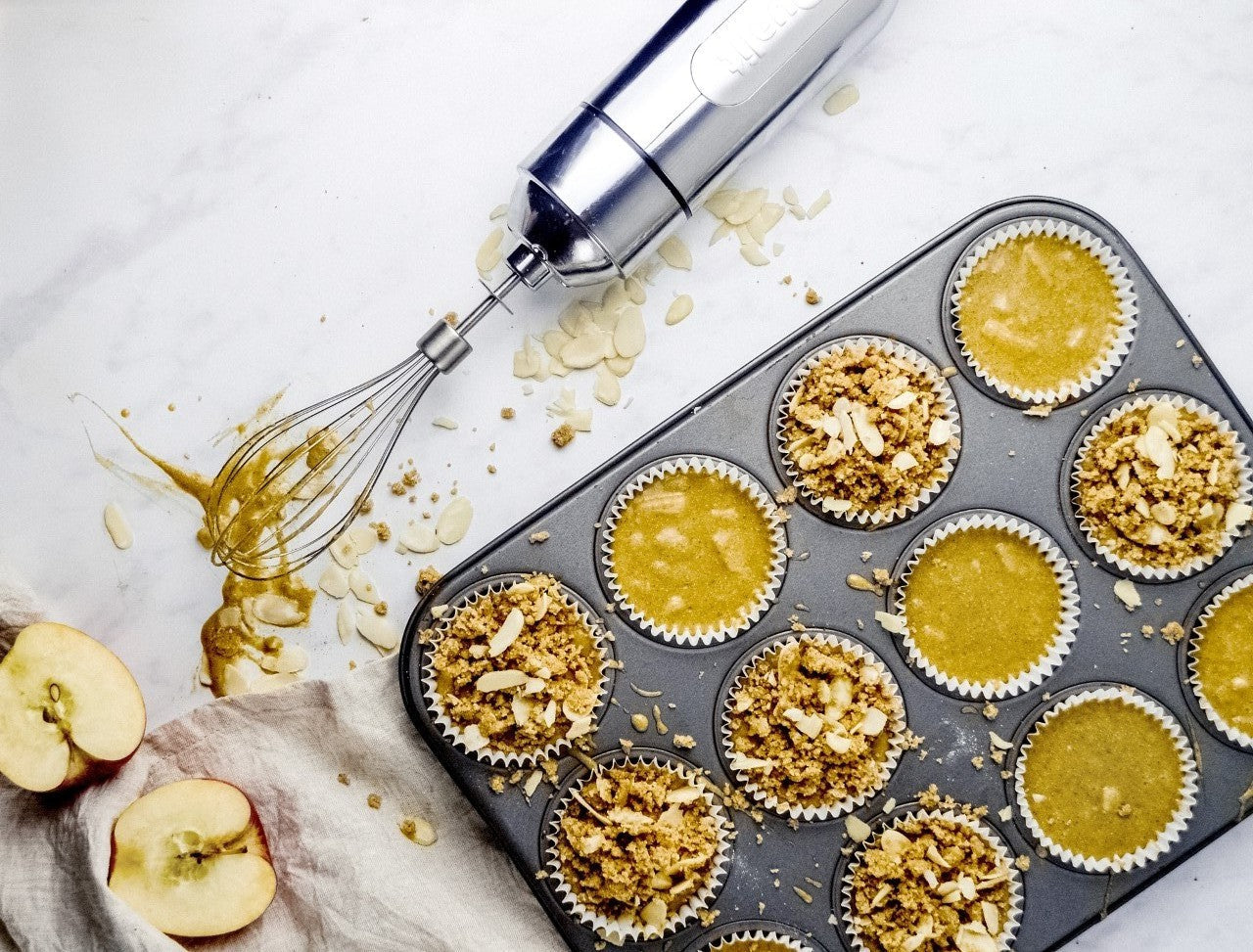 Apple Crumble Muffins