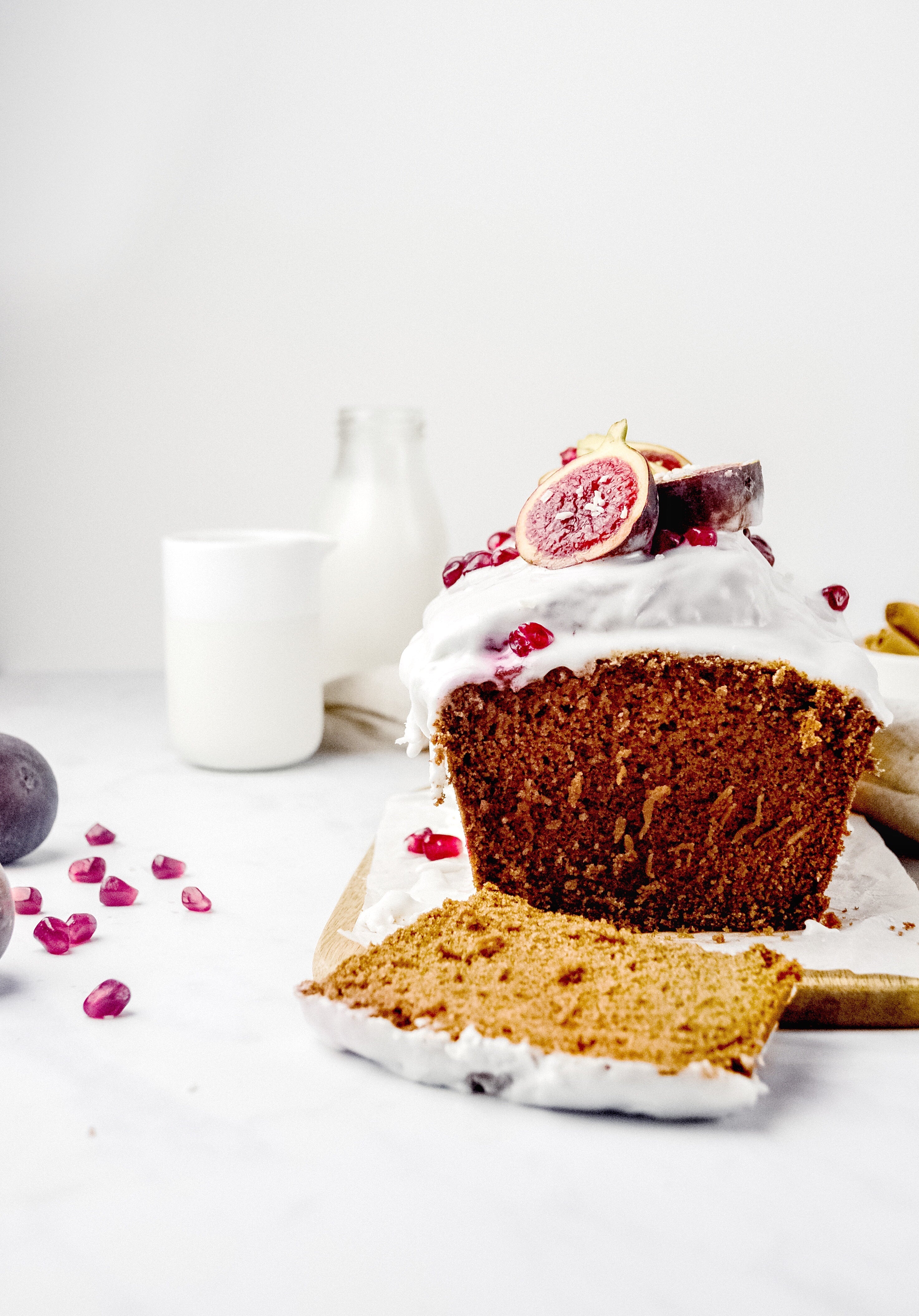 Vegan Ginger Loaf Cake