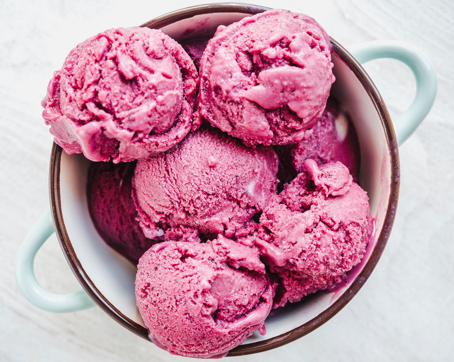 Instant Raspberry Ice Cream