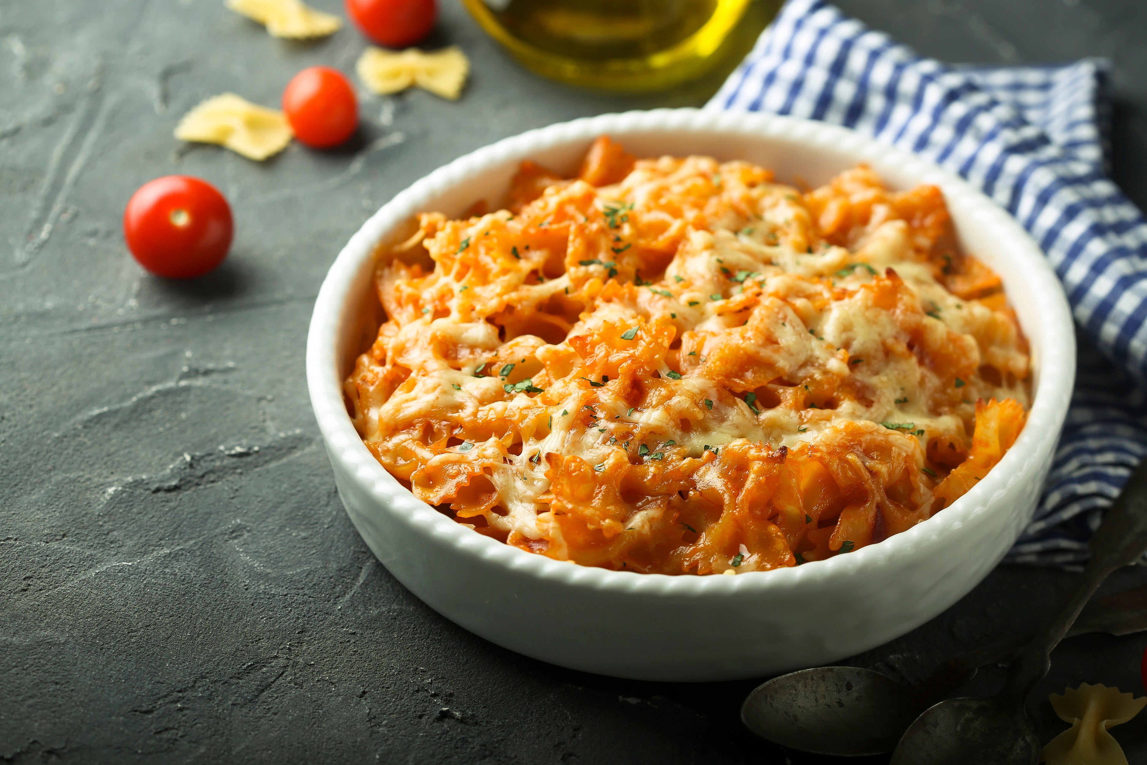 Cajun Chicken Pasta Bake