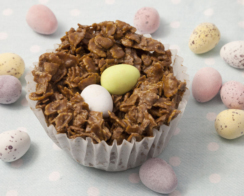 Chocolate Cornflake Nests