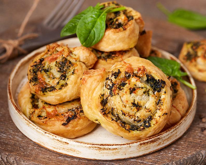 Spinach and Ricotta Picnic Bites