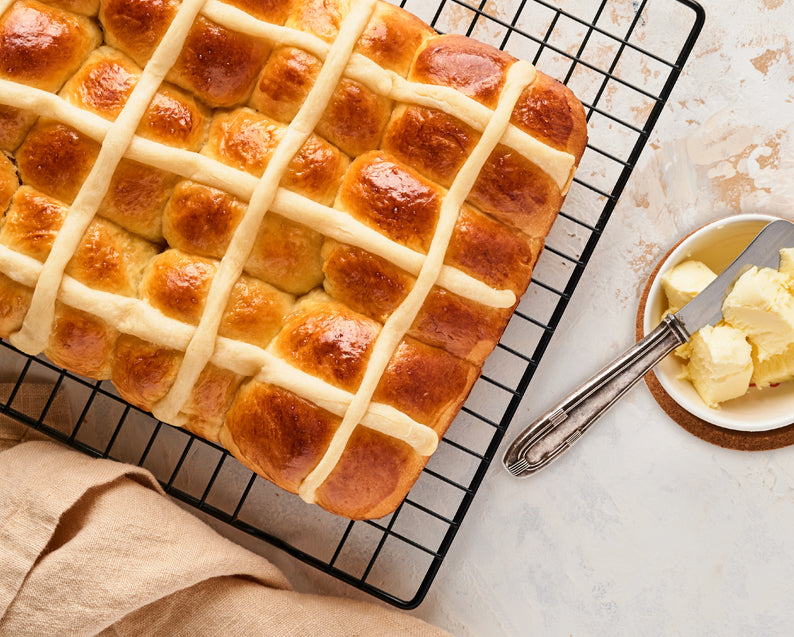 Marmalade Hot Cross Bun Loaf