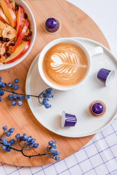 Aluminium Coffee Capsules and cappuccino