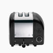 2 Slice Classic Toaster - Black