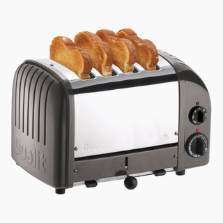 4 Slice Classic Toaster - Grey
