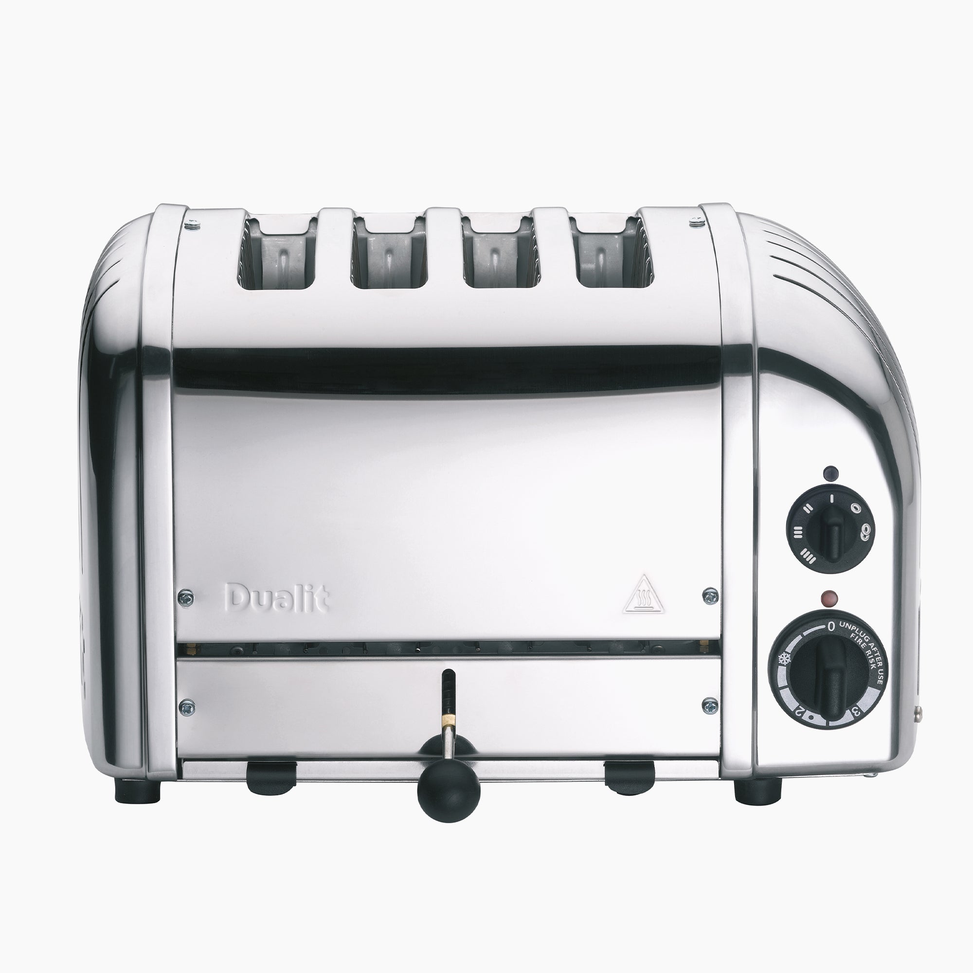 Dualit CAT4 トースター Dualit Design Series 4-Slice Toaster Model Cat4 Silver