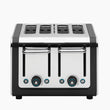 Design Series 4 Slice Toaster - Black