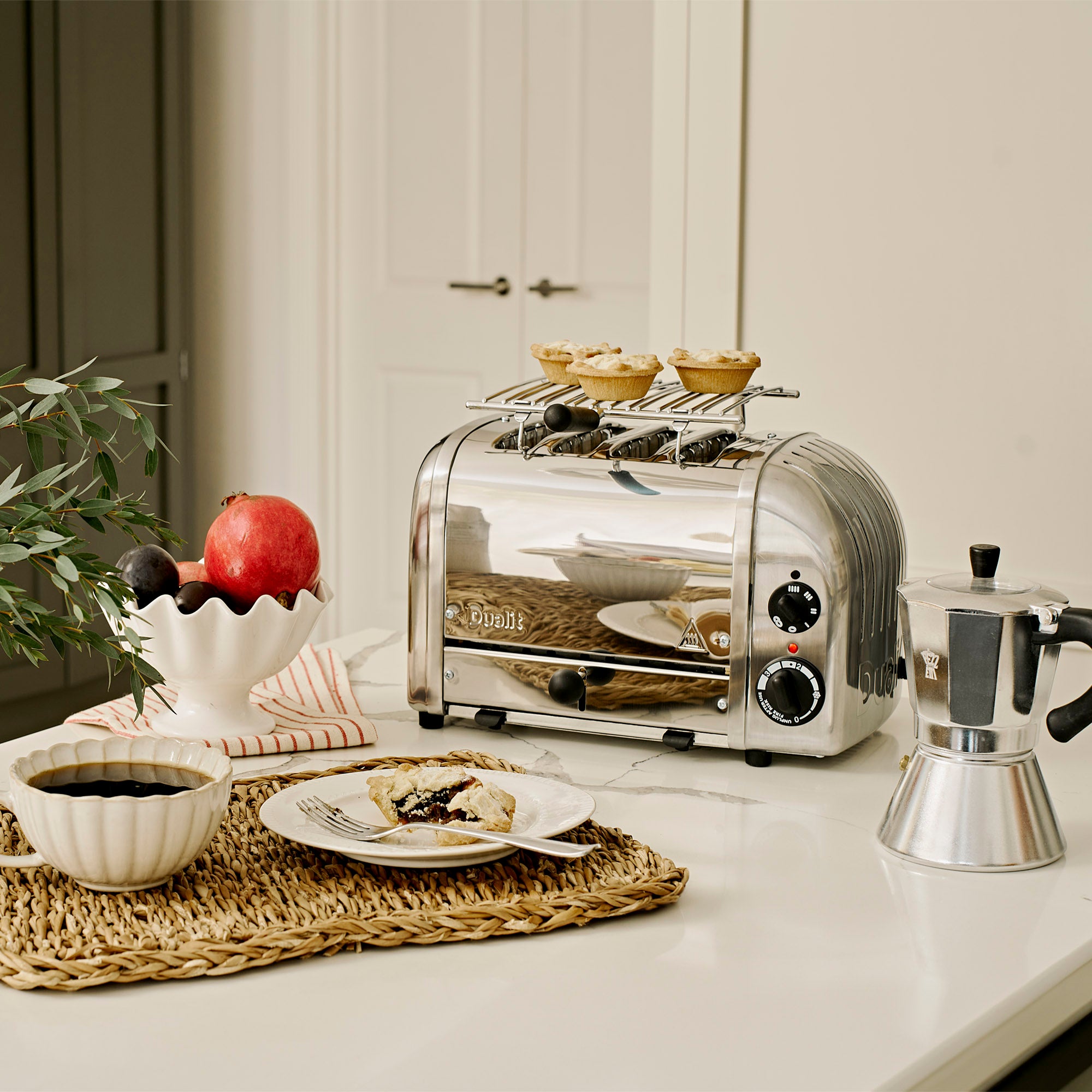 Dualit トースター シルバー 4 Slice Classic Toaster