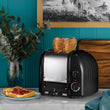 2 Slice Classic Toaster - Black