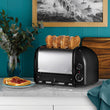 4 Slice Classic Toaster - Black